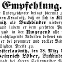 1874-03-28 Kl Buchbinder Heinrich Loeber